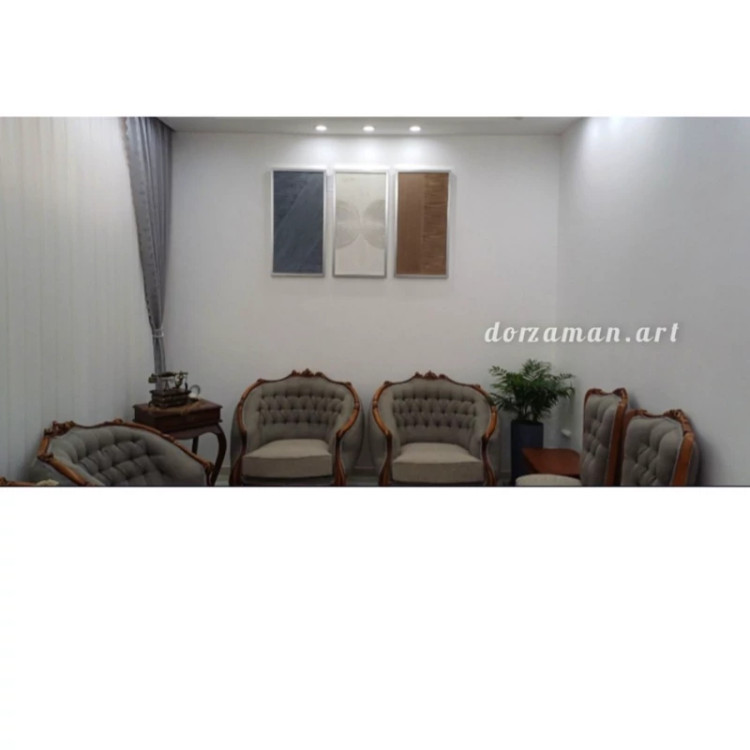 تابلو سه تایی ،سه لت مینیمال ،مدرن برجسته خاص